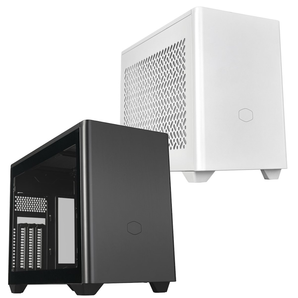水冷クーラー「MasterLiquid Atmos White」2製品、PCケース